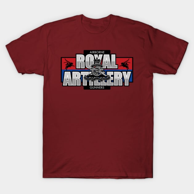 Royal Artillery Airborne T-Shirt by Firemission45